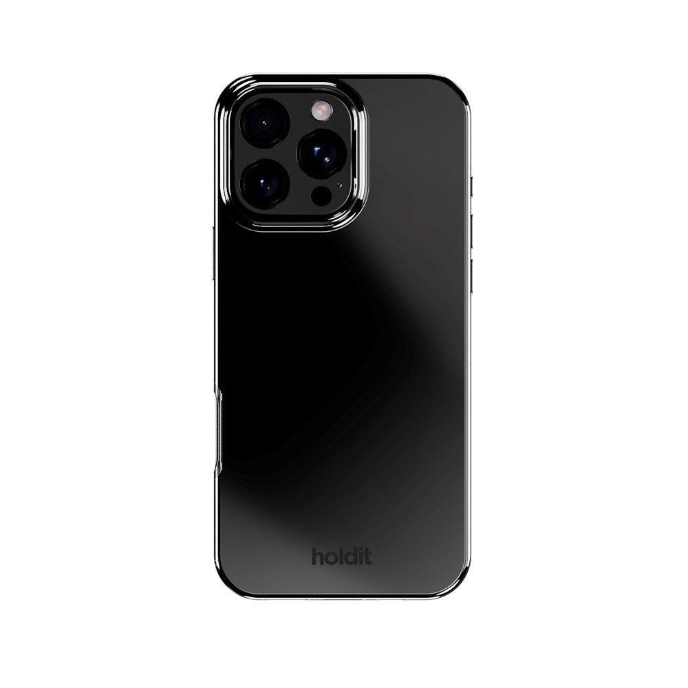 iPhone 16 Pro Max Holdit Mirror Cover - MagSafe Kompatibel - Sort