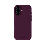Holdit iPhone 17 Soft Touch Silikone Mobil Cover - Deep Plum
