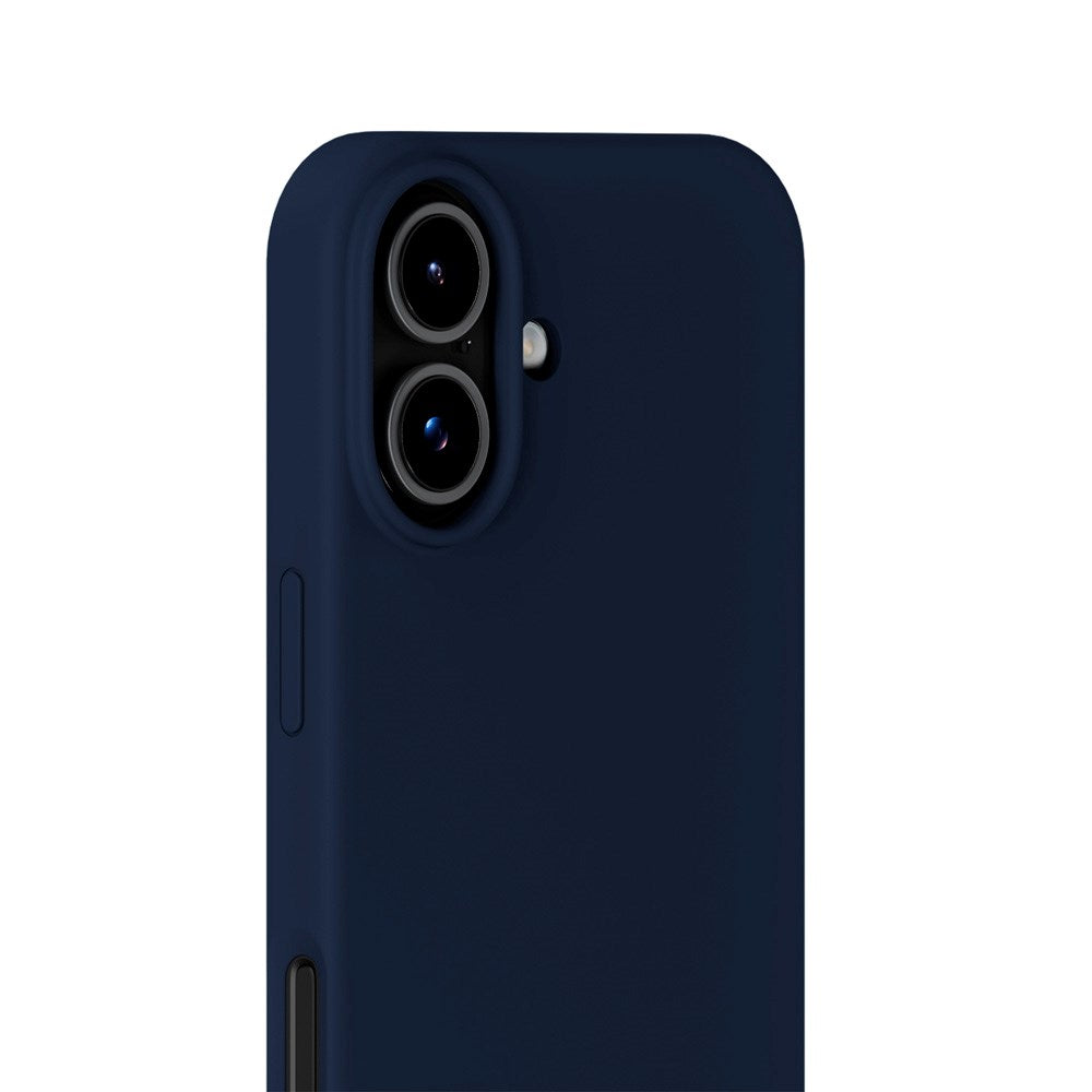 Holdit iPhone 17 Soft Touch Silikone Mobil Cover - Midnight Blue