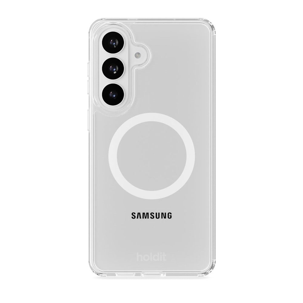 Samsung Galaxy S26 Holdit MagSafe Cover - Transparent / White
