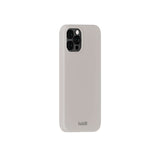 iPhone 12 / 12 Pro Holdit Soft Touch Silikone Mobil Cover - Wool Gray