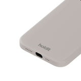 iPhone 12 / 12 Pro Holdit Soft Touch Silikone Mobil Cover - Wool Gray