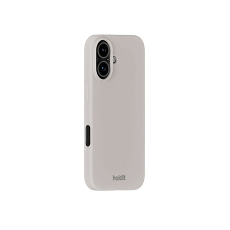 iPhone 16 Holdit Soft Touch Silikone Mobil Cover - Wool Gray