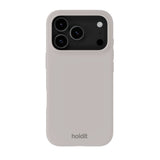 iPhone 17 Pro Holdit Soft Touch Silikone Mobil Cover - Wool Gray