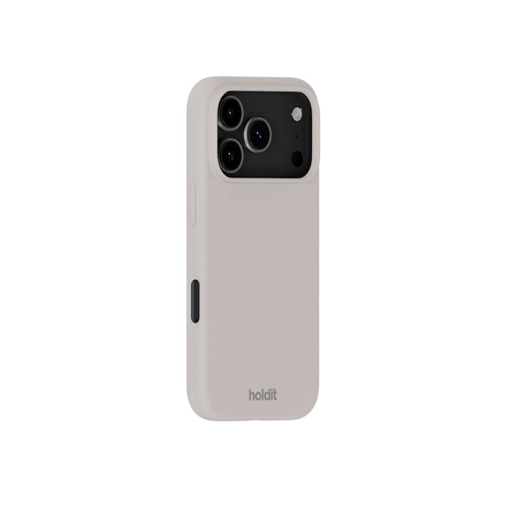 iPhone 17 Pro Holdit Soft Touch Silikone Mobil Cover - Wool Gray