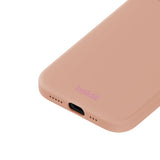 iPhone 15 Holdit Soft Touch Silikone Mobil Cover - Bare Pink