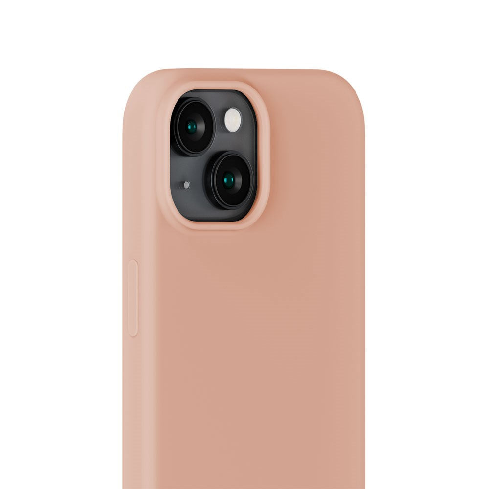 iPhone 15 Holdit Soft Touch Silikone Mobil Cover - Bare Pink