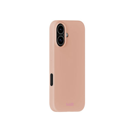 iPhone 16 Holdit Soft Touch Silikone Mobil Cover - Bare Pink