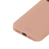 iPhone 16 Pro Holdit Soft Touch Silikone Mobil Cover - Bare Pink