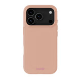 iPhone 17 Pro Holdit Soft Touch Silikone Mobil Cover - Bare Pink