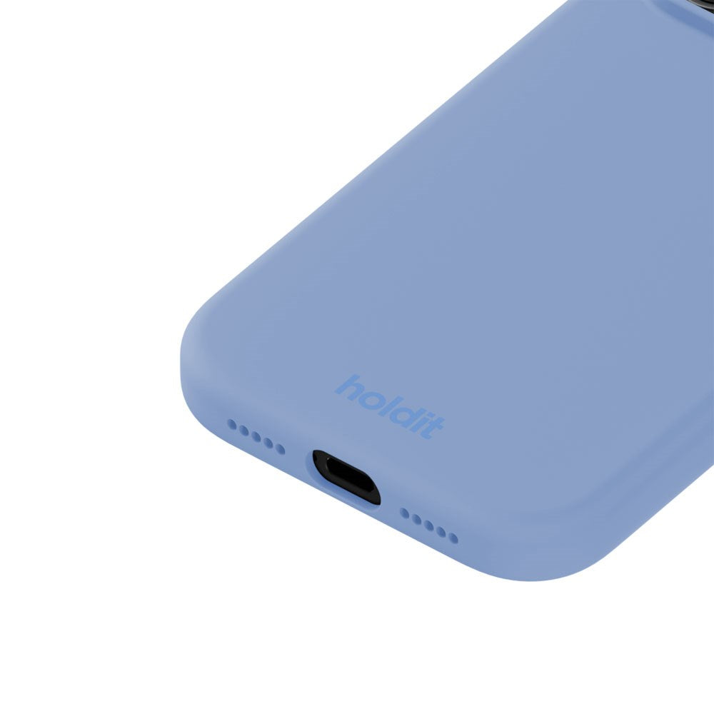 iPhone 17 Pro Holdit Soft Touch Silikone Mobil Cover - Soft Cobalt