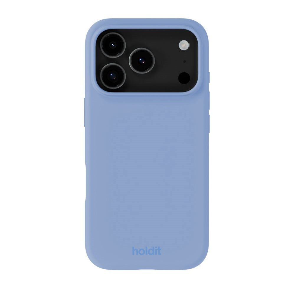 iPhone 17 Pro Max Holdit Soft Touch Silikone Mobil Cover - Soft Cobalt