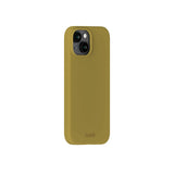 iPhone 14 / 13 Holdit Soft Touch Silikone Mobil Cover - Warm Olive
