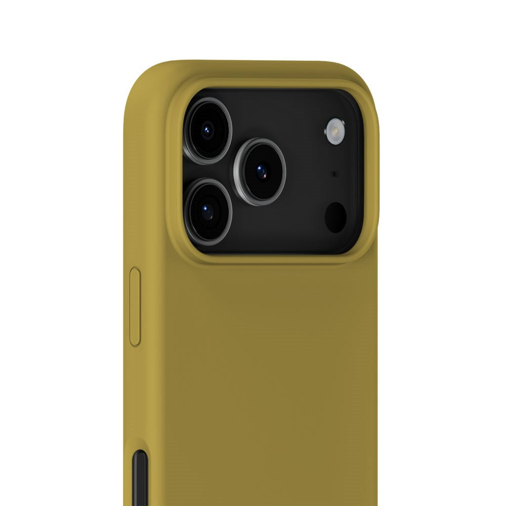 iPhone 17 Pro Max Holdit Soft Touch Silikone Mobil Cover - Warm Olive