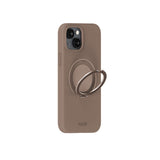 iPhone 17e / 16e / 15 Holdit Silikone Stand Cover - Mocha Brown