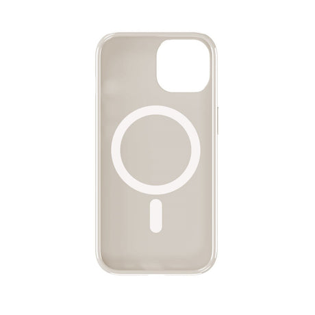 iPhone 17e / 16e / 15 / 14 / 13 Holdit Mono Cover - MagSafe Kompatibel - Light Beige / Beige
