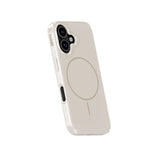 iPhone 16 Holdit Mono Cover - MagSafe Kompatibel - Light Beige / Beige