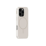 iPhone 16 Pro Holdit Mono Cover - MagSafe Kompatibel - Light Beige / Beige