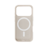 iPhone 17 Pro Max Holdit Mono Cover - MagSafe Kompatibel - Light Beige / Beige