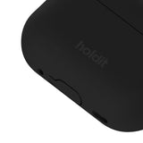 Apple AirPods Pro (1. & 2. Gen.) Holdit Silicone Cover m. Karabinhage - Black