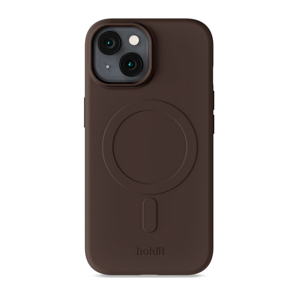 iPhone 17e / 16e / 15 / 14 / 13 Holdit Soft MagSafe Cover - Chocolate
