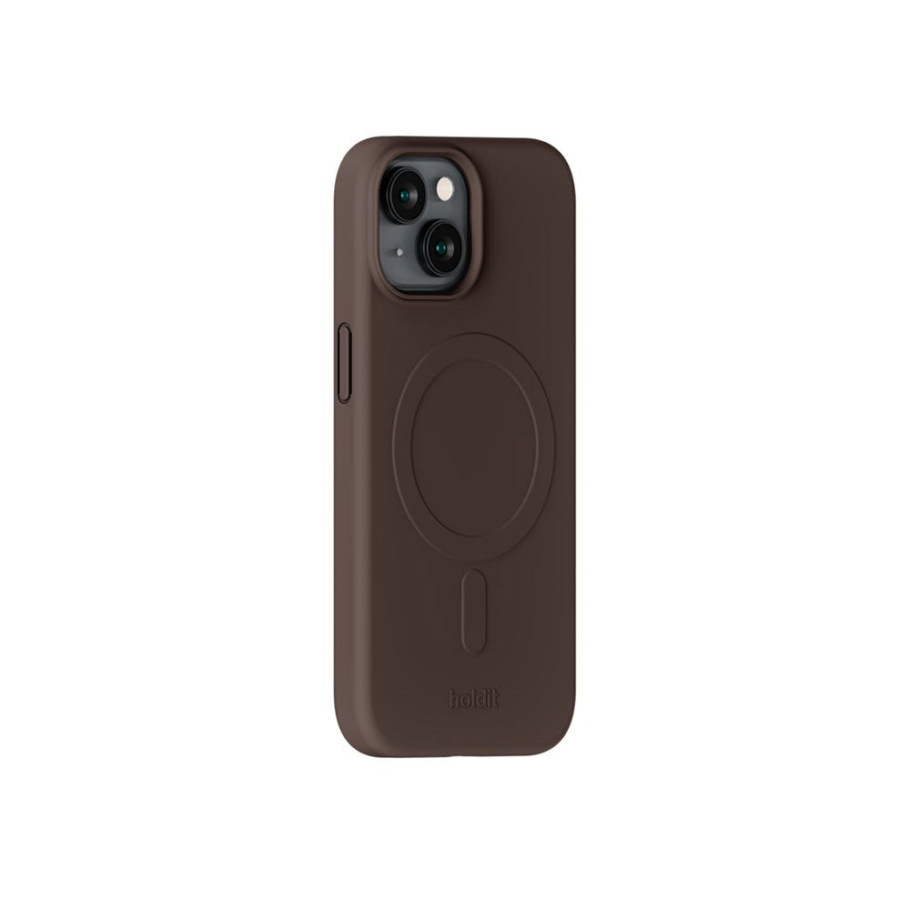 iPhone 17e / 16e / 15 / 14 / 13 Holdit Soft MagSafe Cover - Chocolate
