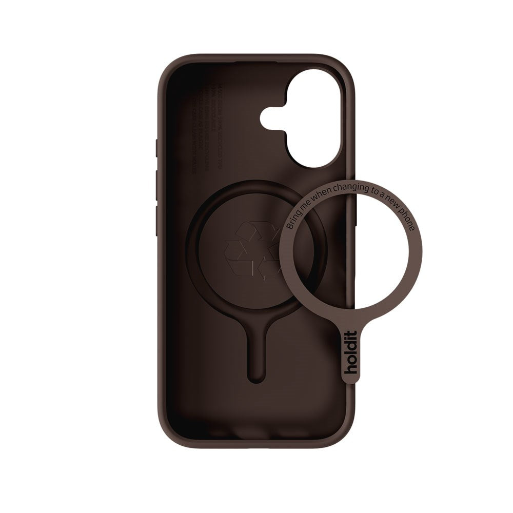 iPhone 17 Holdit Soft MagSafe Cover - Chocolate