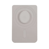 Holdit Silicone Kortholder - MagSafe Kompatibel - Wool Gray