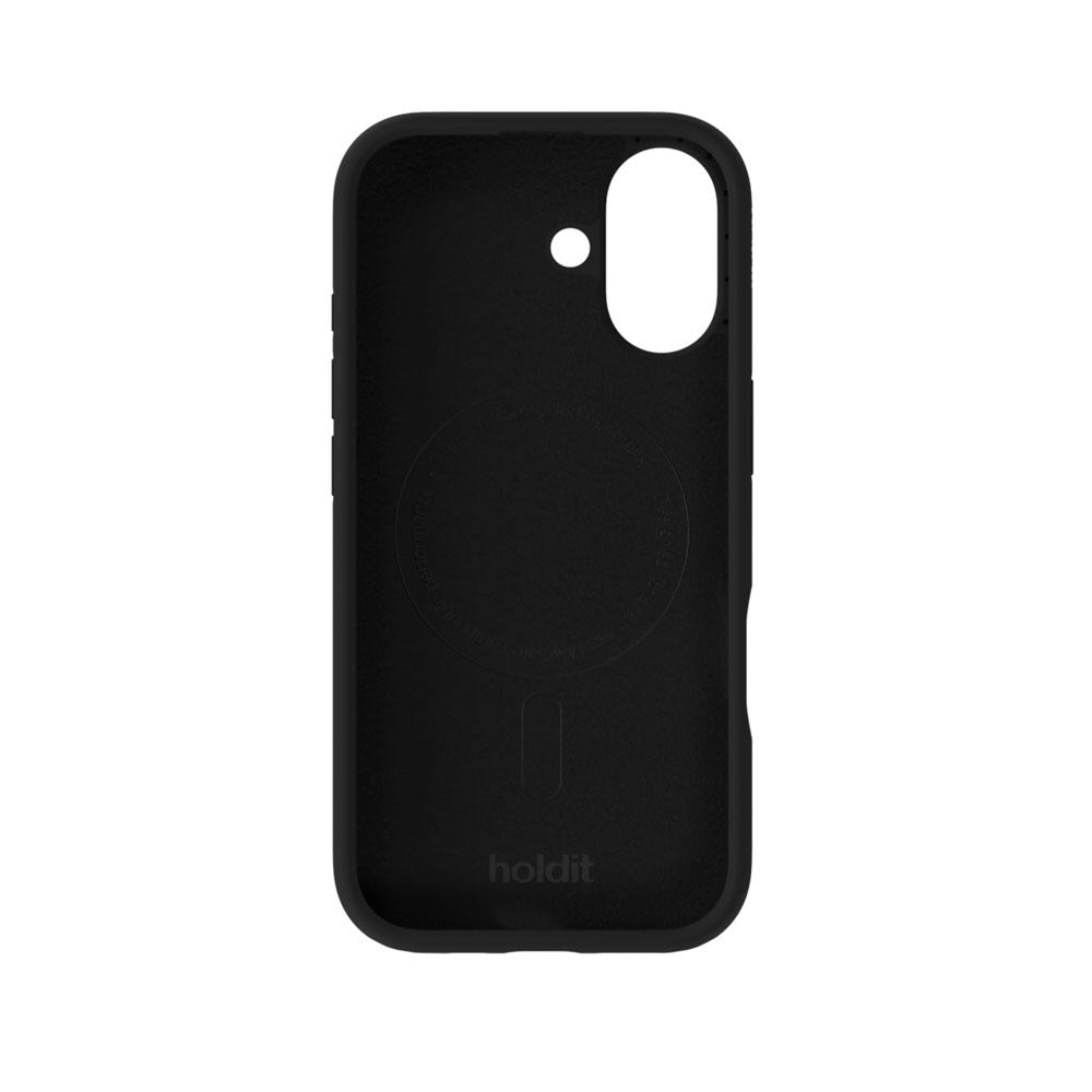 iPhone 17 Holdit Soft Touch MagSafe Silikone Mobil Cover - Black