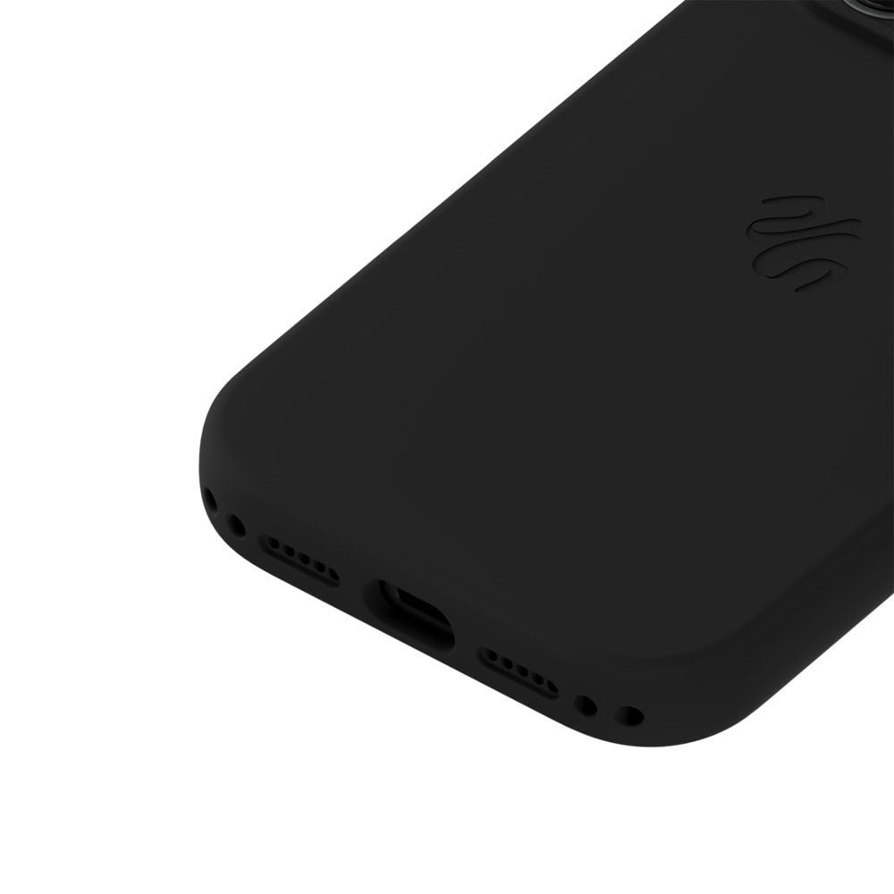 iPhone 17 Pro Holdit Soft Touch MagSafe Silikone Mobil Cover - Black