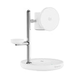 Smartline 3-in-1 25W Trådløs Oplader m. Qi2 - Hvid