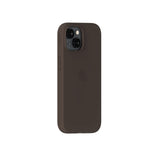 iPhone 15 / 14 / 13 Holdit Soft Touch MagSafe Silikone Mobil Cover - Chocolate
