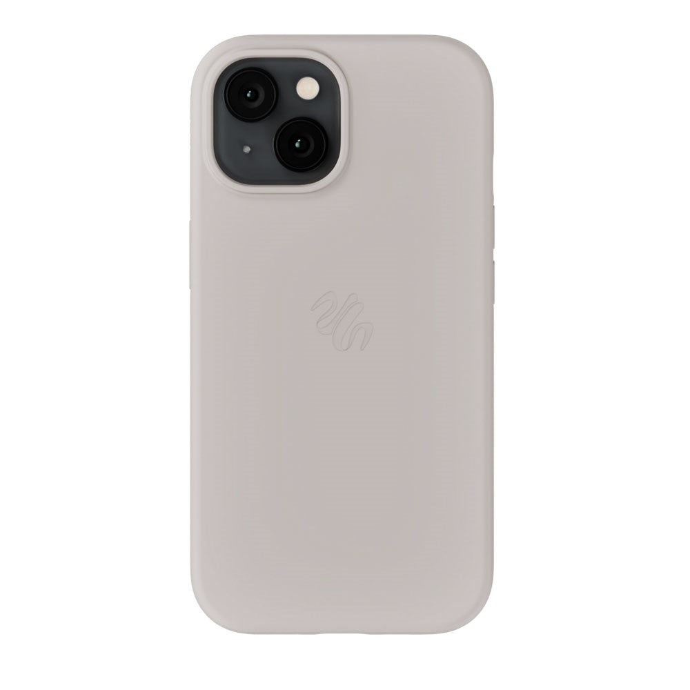 iPhone 15 / 14 / 13 Holdit Soft Touch MagSafe Silikone Mobil Cover - Wool Gray
