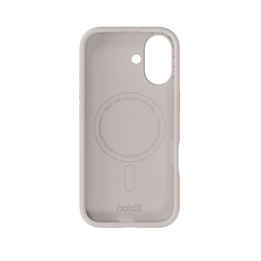 iPhone 17 Holdit Soft Touch MagSafe Silikone Mobil Cover - Wool Gray