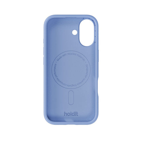 iPhone 17 Holdit Soft Touch MagSafe Silikone Mobil Cover - Soft Cobalt