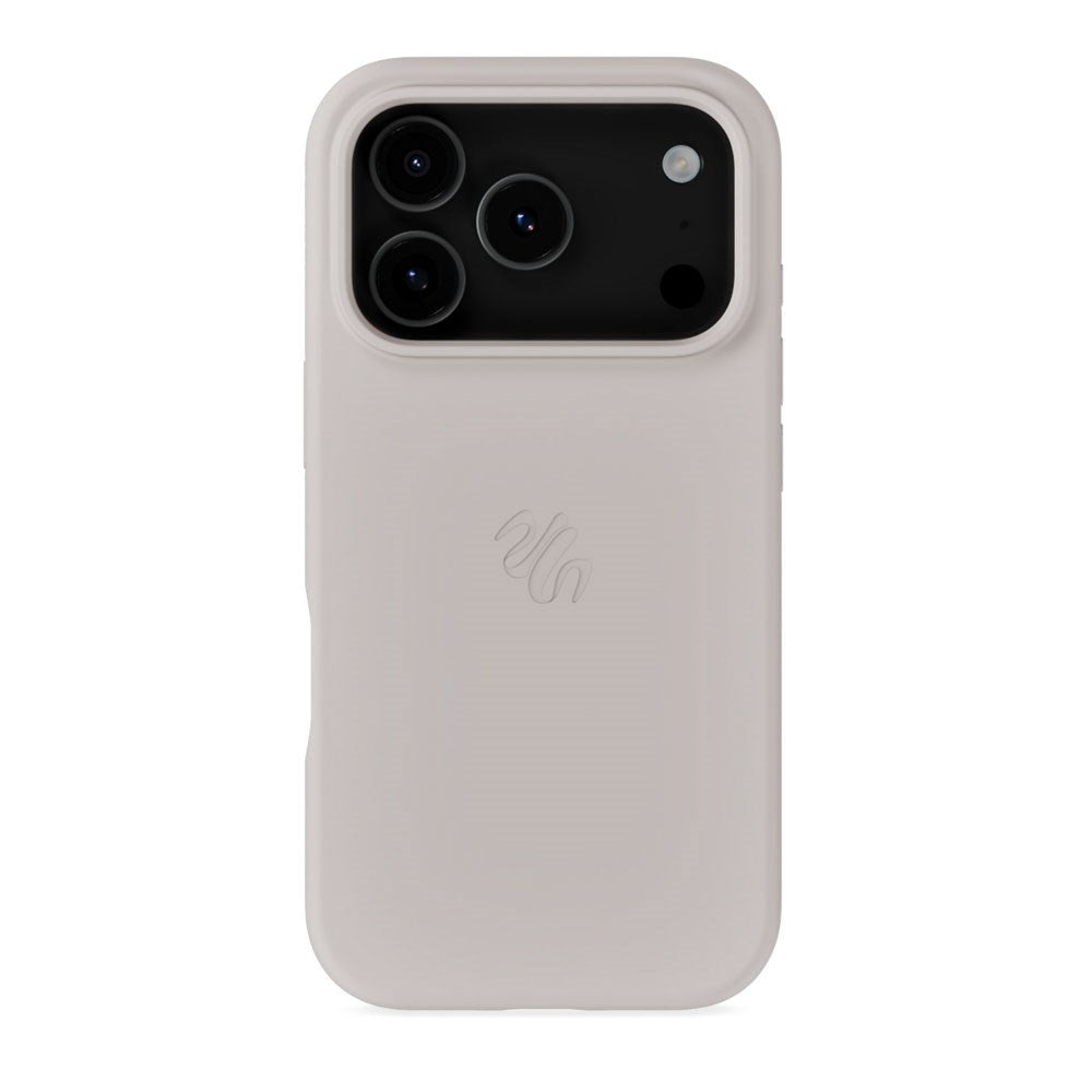 iPhone 17 Pro Holdit Soft Touch MagSafe Silikone Mobil Cover - Wool Gray