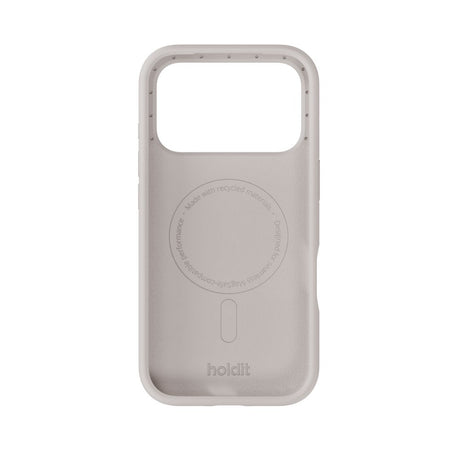 iPhone 17 Pro Holdit Soft Touch MagSafe Silikone Mobil Cover - Wool Gray