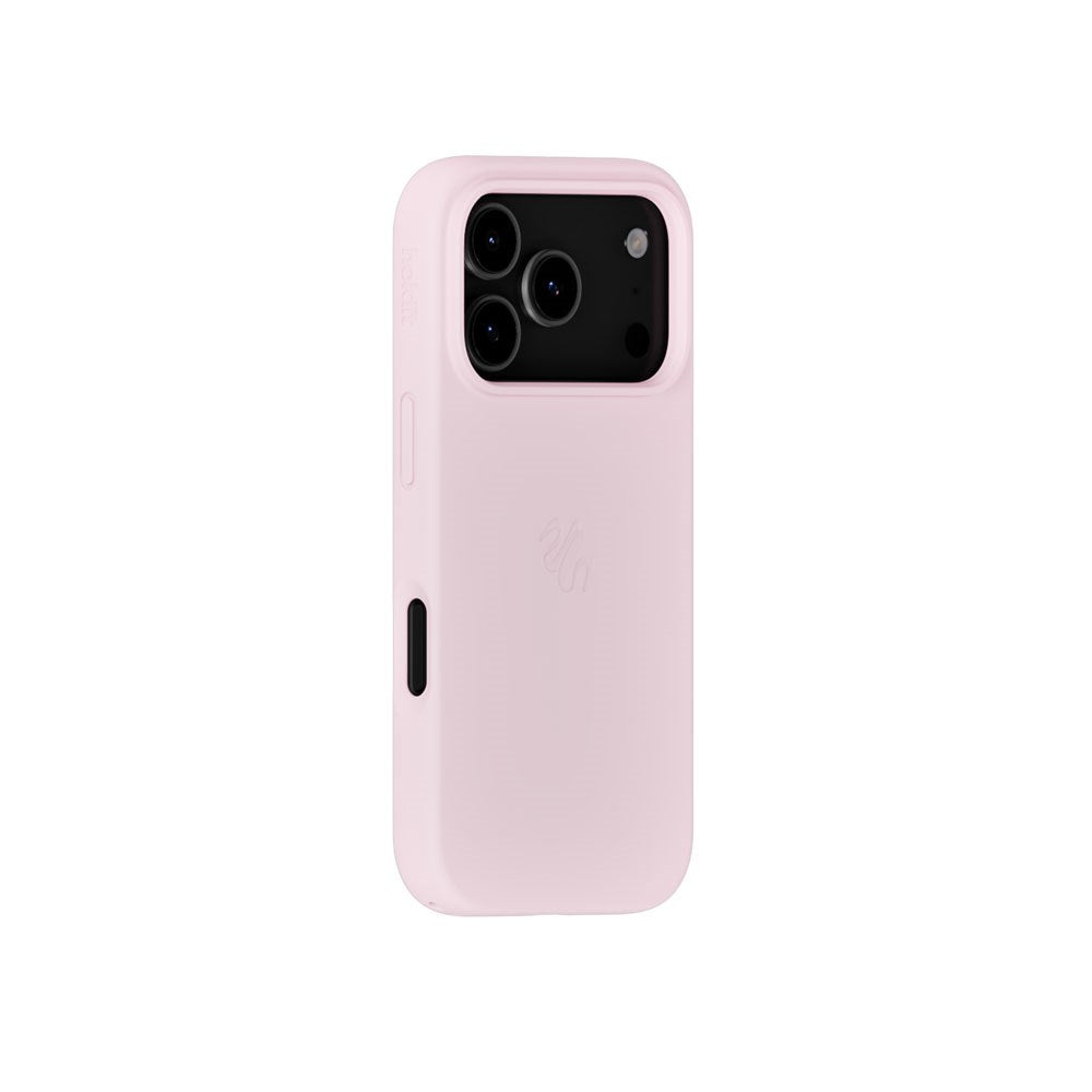 iPhone 17 Pro Max Holdit Soft Touch MagSafe Silikone Mobil Cover - Pale Pink