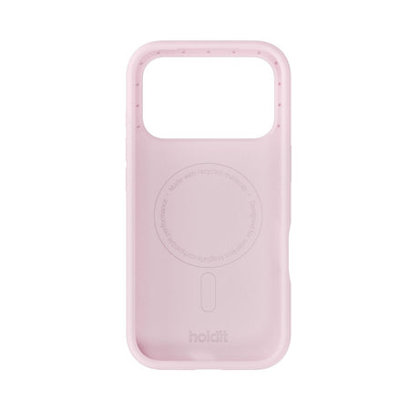 iPhone 17 Pro Max Holdit Soft Touch MagSafe Silikone Mobil Cover - Pale Pink