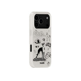 iPhone 18 Pro Max / 17 Pro Max Holdit Graphic Print Cover - Wool Gray