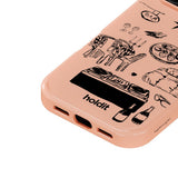 iPhone 18 Pro Max / 17 Pro Max Holdit Graphic Print Cover - Bare Pink