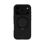 iPhone 18 Pro / 17 Pro Holdit Silikone Stand Cover - Black