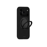 iPhone 18 Pro / 17 Pro Holdit Silikone Stand Cover - Black