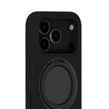 iPhone 18 Pro / 17 Pro Holdit Silikone Stand Cover - Black
