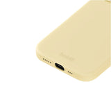 iPhone 16 Holdit Soft Touch Silikone Mobil Cover - Butter Yellow