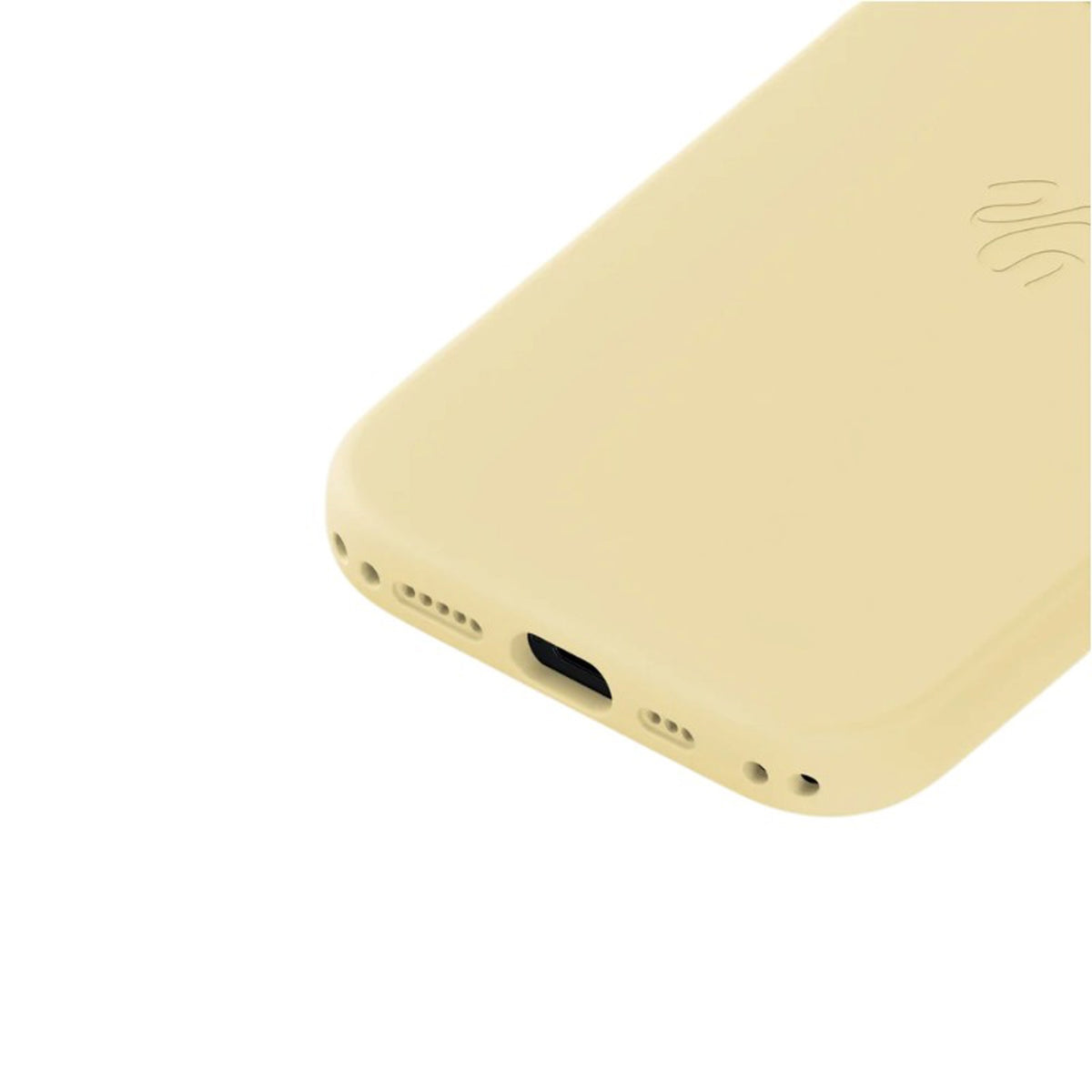 iPhone 17e / 16e / 15 / 14 / 13 Holdit Soft Touch MagSafe Silikone Mobil Cover - Butter Yellow
