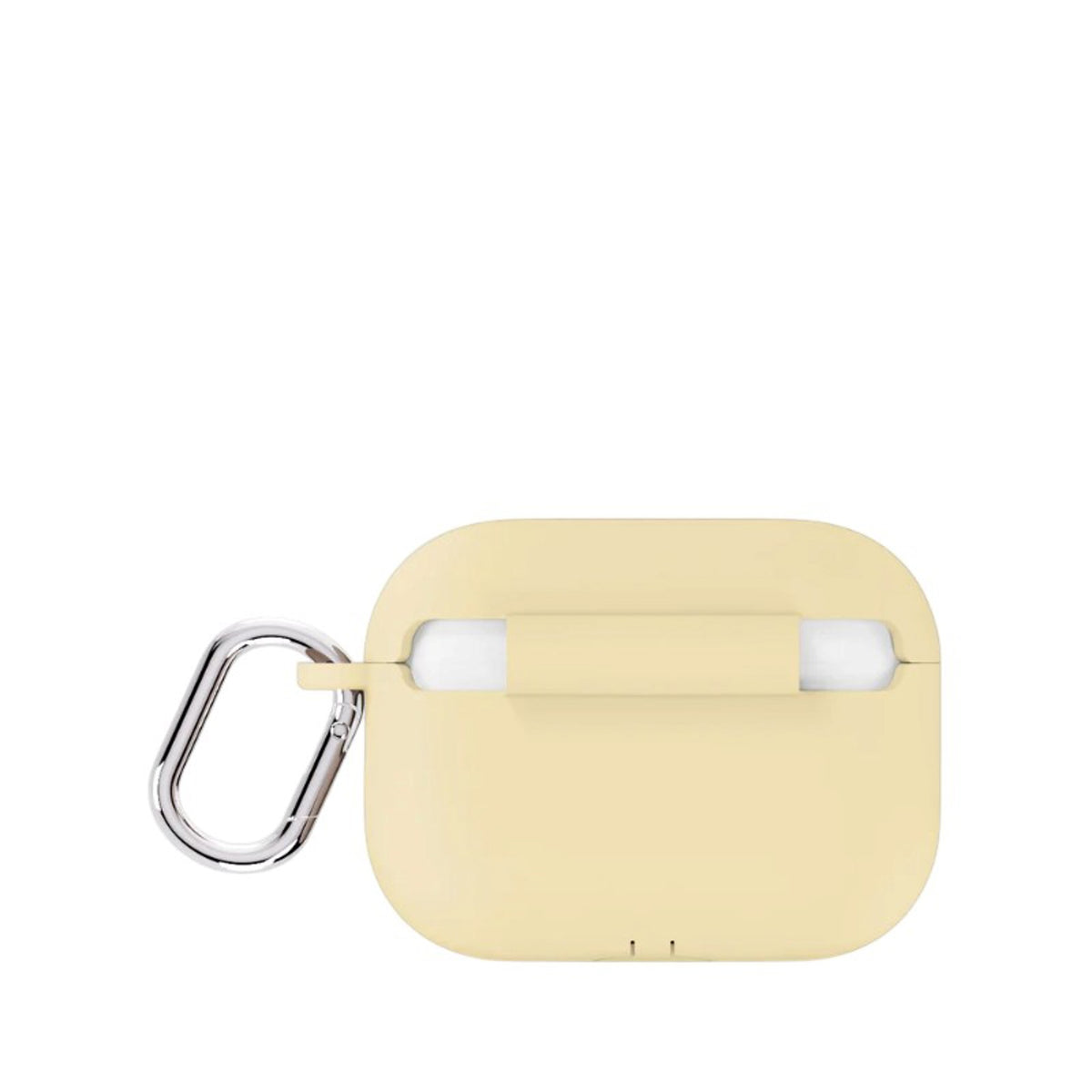 Apple AirPods Pro (3. Gen.) Holdit Silicone Cover m. Karabinhage - Butter Yellow