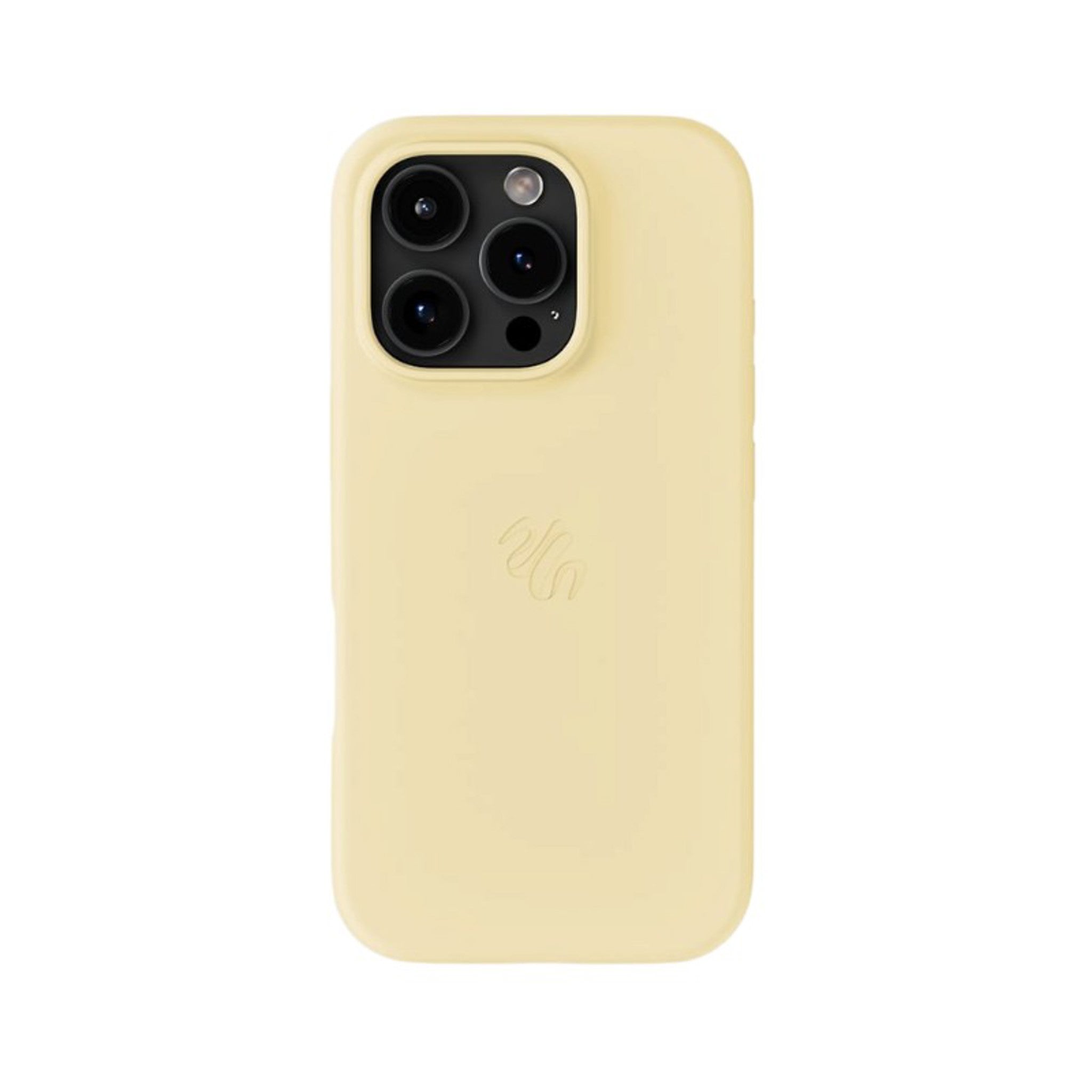 iPhone 16 Pro Holdit Soft Touch MagSafe Silikone Mobil Cover - Butter Yellow