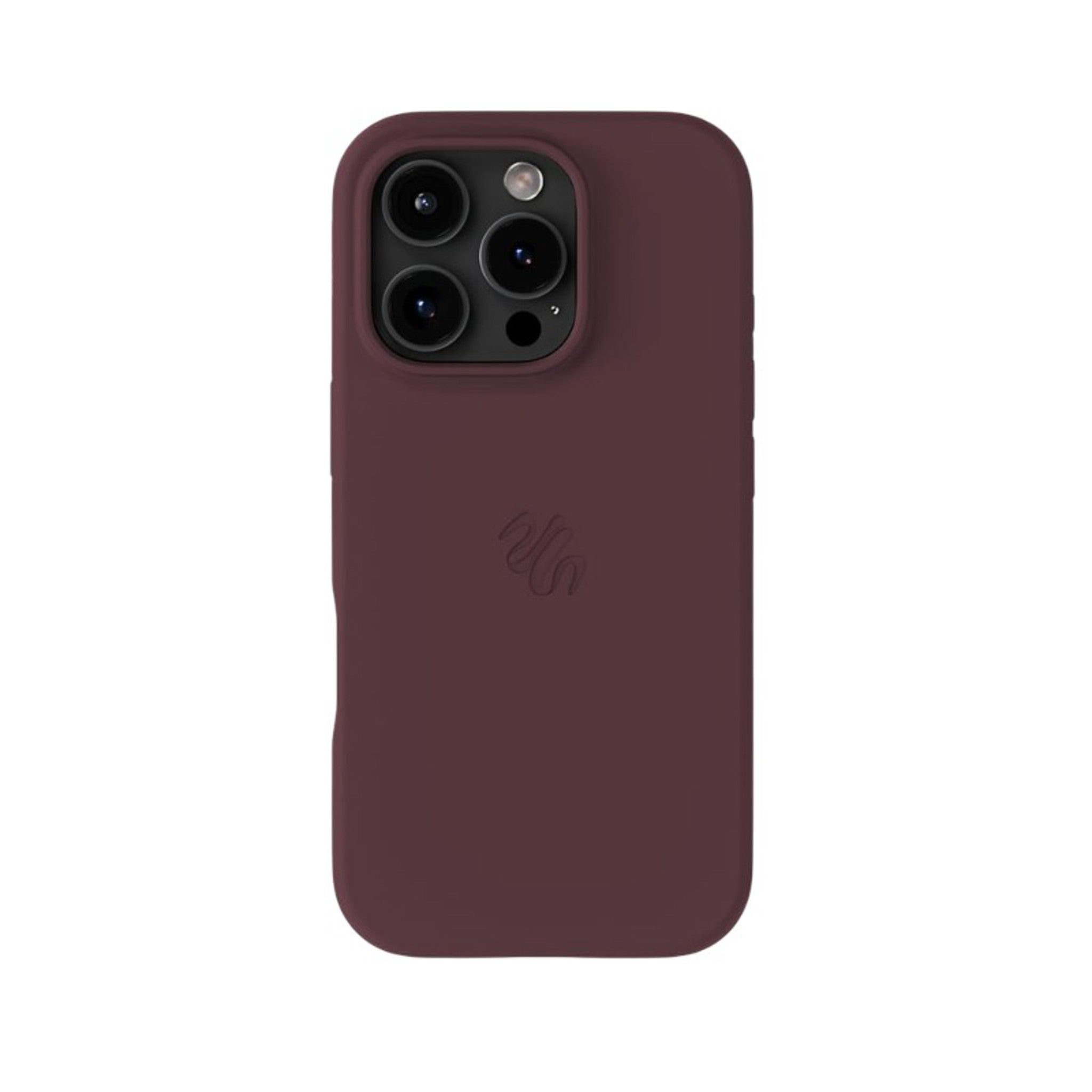 iPhone 16 Pro Holdit Soft Touch MagSafe Silikone Mobil Cover - Bordeaux