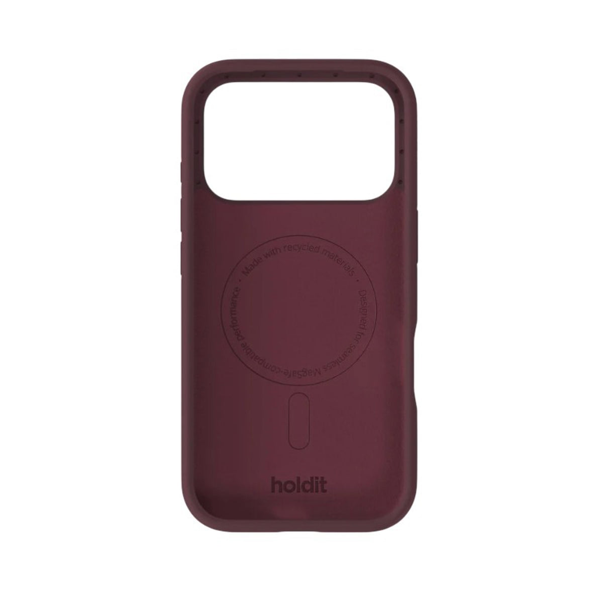 iPhone 18 Pro / 17 Pro Holdit Soft Touch MagSafe Silikone Mobil Cover - Bordeaux